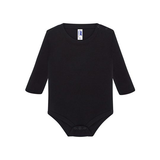 [TSRBBODYLSBK12M] (TSRBBODYLS) Body Baby Manica Lunga (12 months, Black)