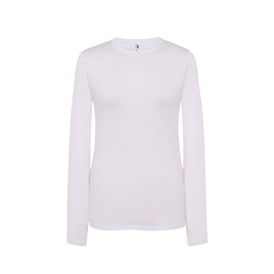 (TSRLCMFLS) T-Shirt Donna Manica Lunga Regular