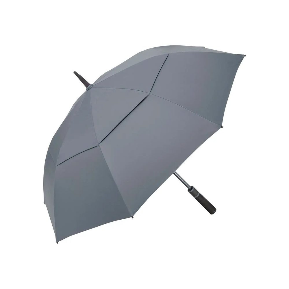 [FA2385-C117-UNICA] (FA2385) AC golf umbrella FARE®-Doubleface XL Vent (Grey Ws / Black)