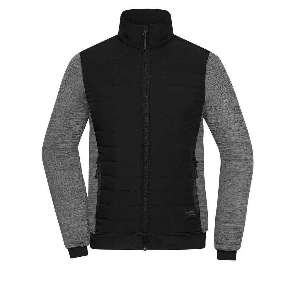 (JN1865) Ladies' Padded Hybrid Jacket