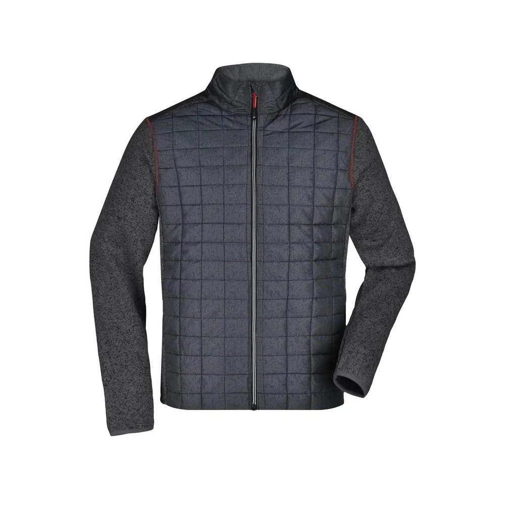(JN742) Men's Knitted Hybrid Jacket
