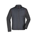 (JN742) Men's Knitted Hybrid Jacket