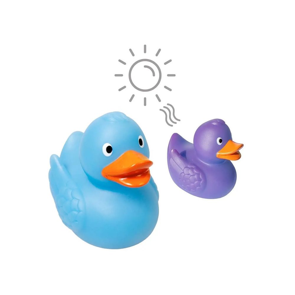 [M131280-BLP-UNICA] (M131280) Squeaky duck, colour changing UV (Blue / Purple)