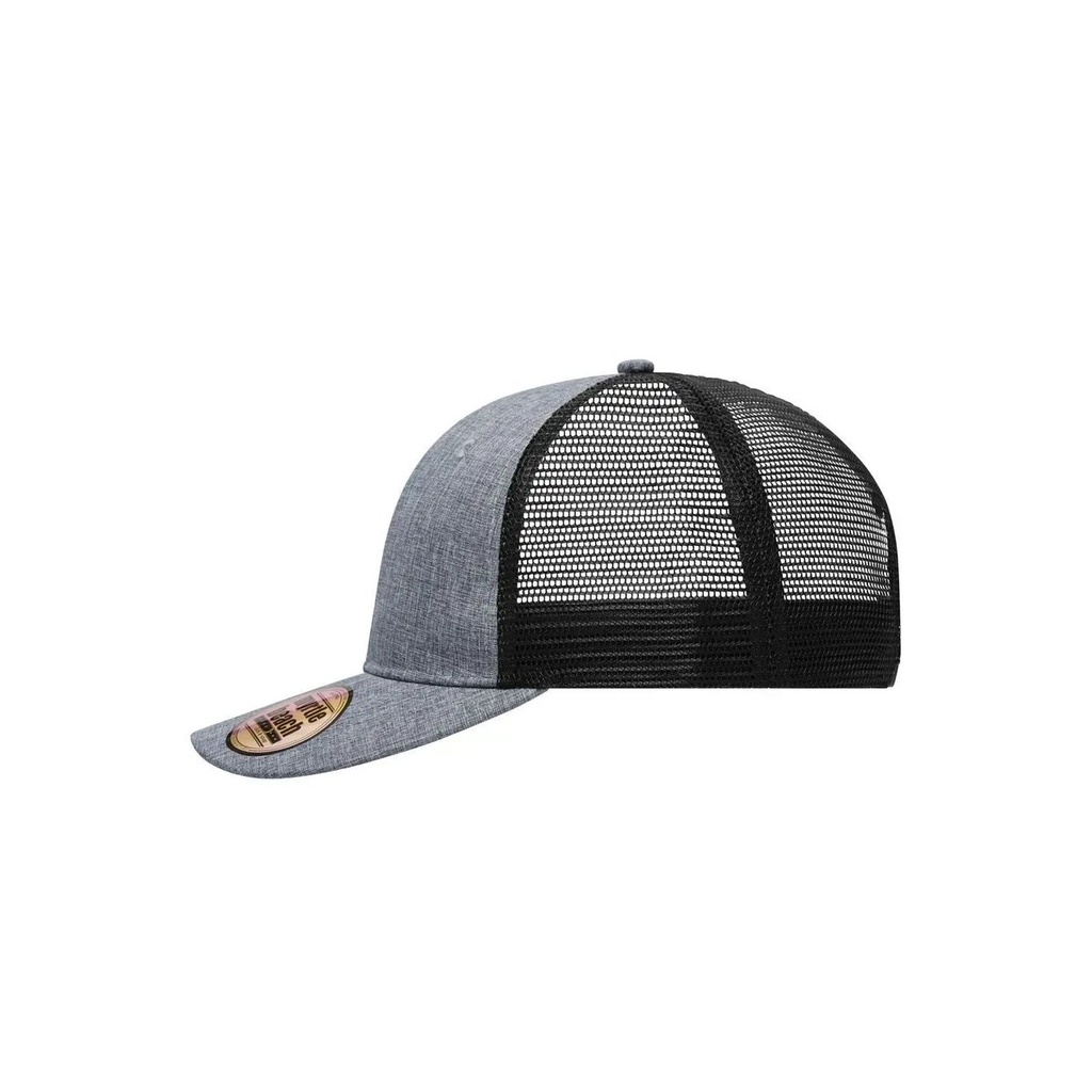 (MB6244) 6 Panel Mesh Cap Melange