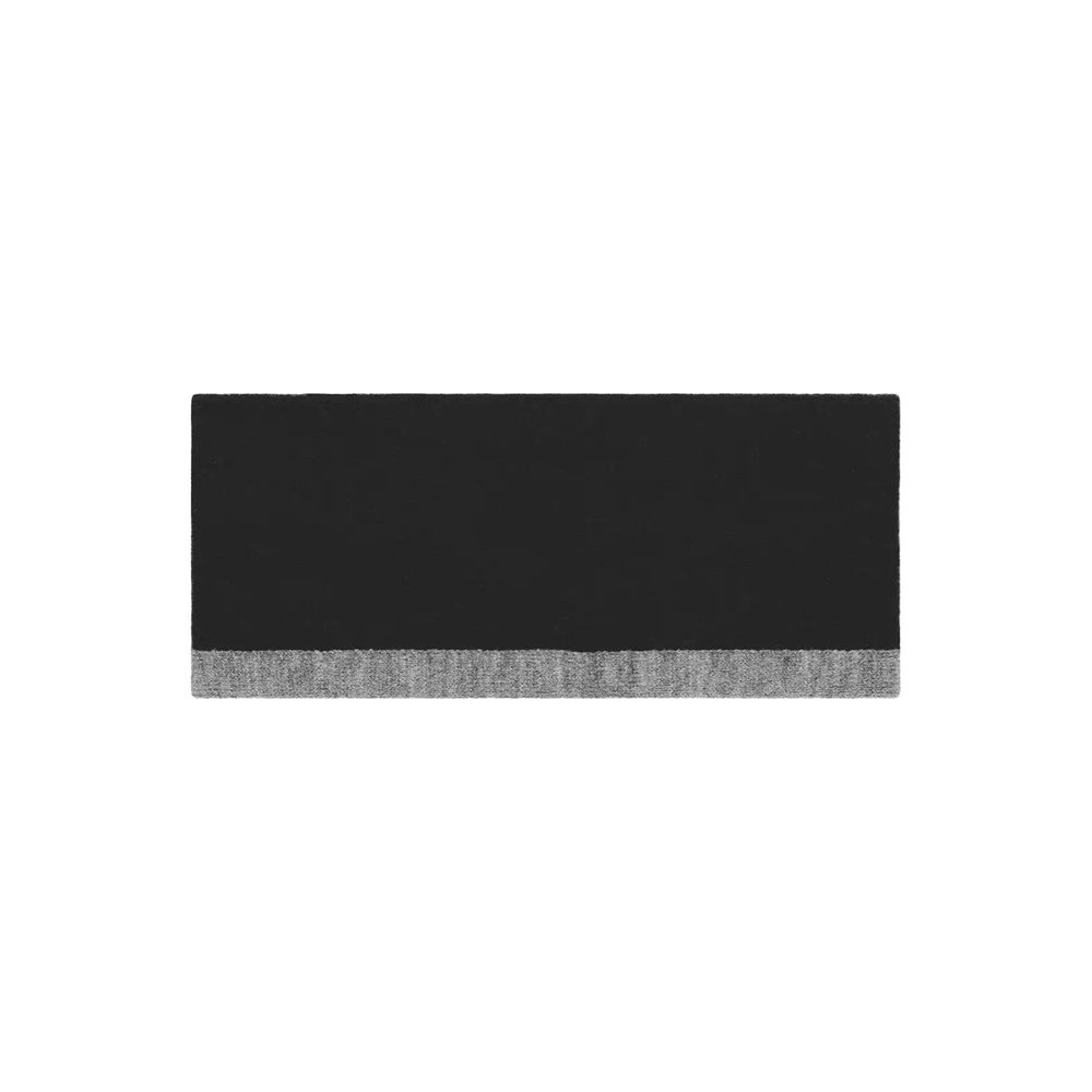 [MB7401-BLGREHE-UNICA] (MB7401) Reversible Headband (Black / Grey-Heather)