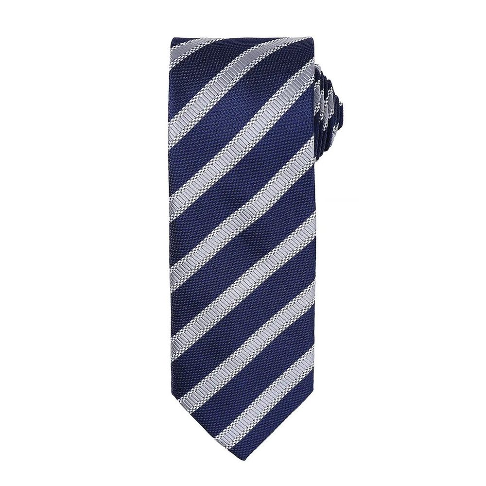 (PR783) Waffle Stripe Tie