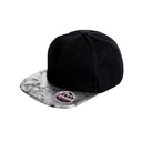(RC087X) Bronx Flat Glitter Peak Snapback Cap [RH87]