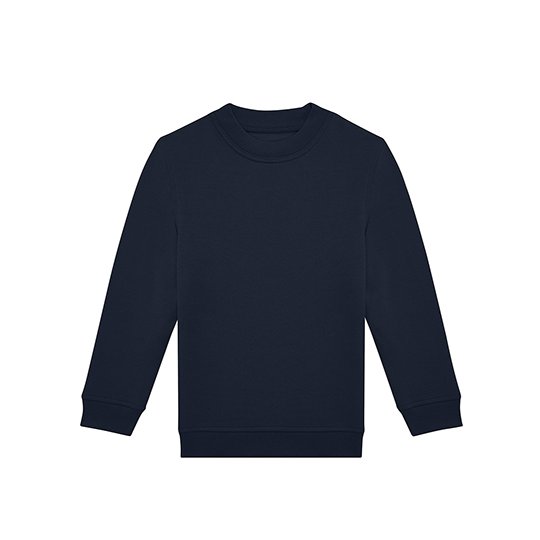 [1000397306] (WK001) Kids ID.332 Crew Sweatshirt [BCWK001] (3/4 (98/104), Navy)