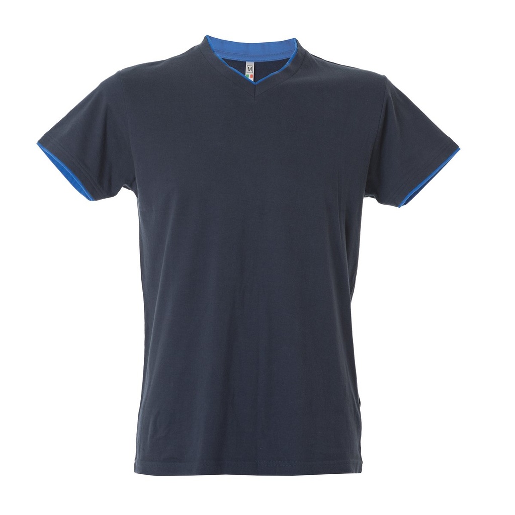 [992030-3XL] (99203) T-shirt Serbia (3XL, Blu Denim)