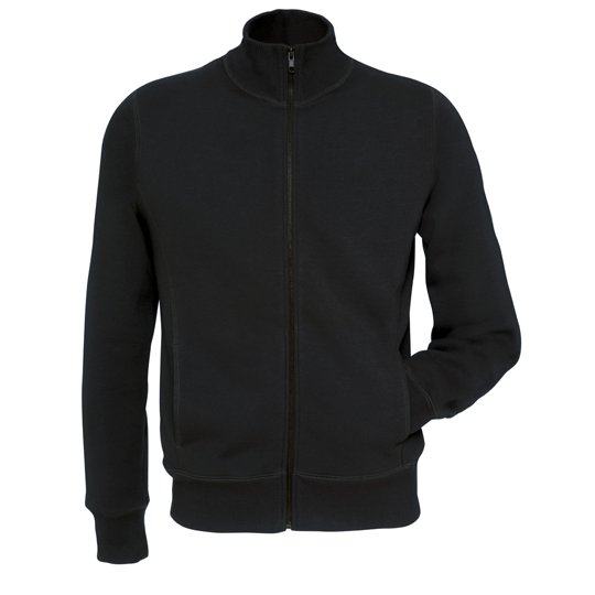 [1000028417] (WM646) Men´s Sweat Jacket Spider [BCWM646] (S, Black)