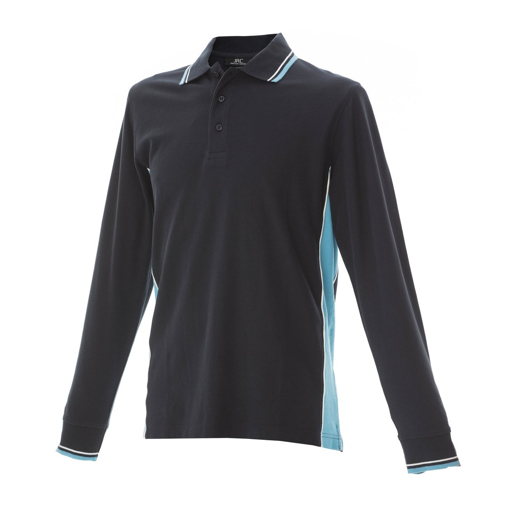 [992120-3XL] (99212) Polo Malta (3XL, Navy / Sky)