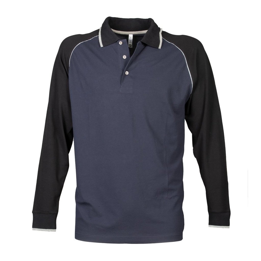 [993290-3XL] (99329) Polo Detroit (3XL, Navy / Black)