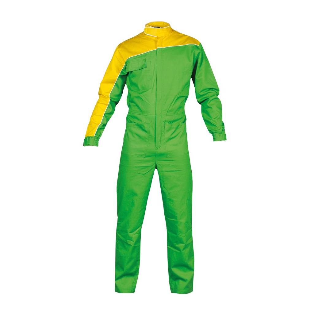 [993460-3XL] (99346) Tuta Monza (3XL, Yellow / Green)