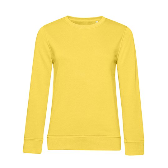 [1000300803] (WW32B) Inspire Crew Neck Sweat /Women [BCWW32B] (XS, Yellow Fizz)