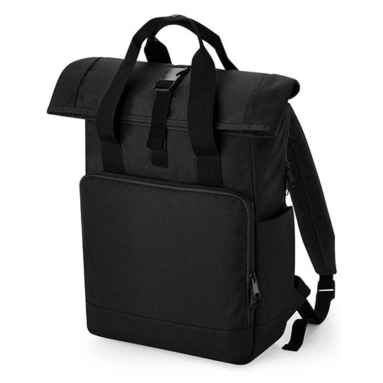 Recycled Twin Handle Roll-Top Laptop Backpack