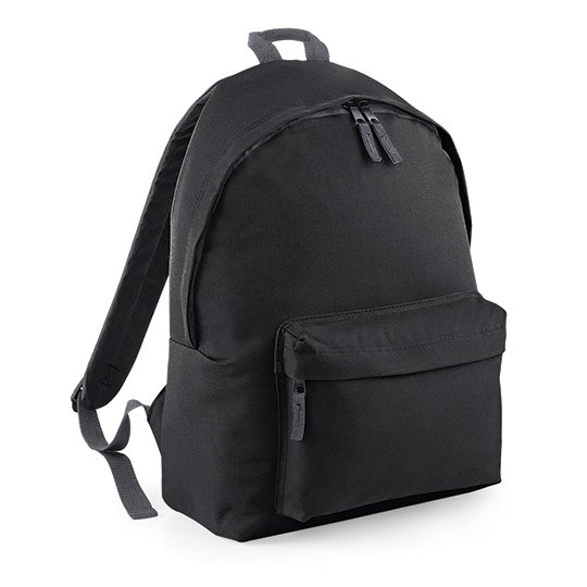 [1000030149] Maxi Fashion Backpack [BG125L] (Black / Graphite Grey)