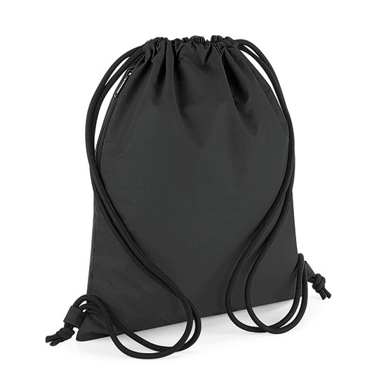 [1000295695] Reflective Gymsac [BG137] (Black Reflective)