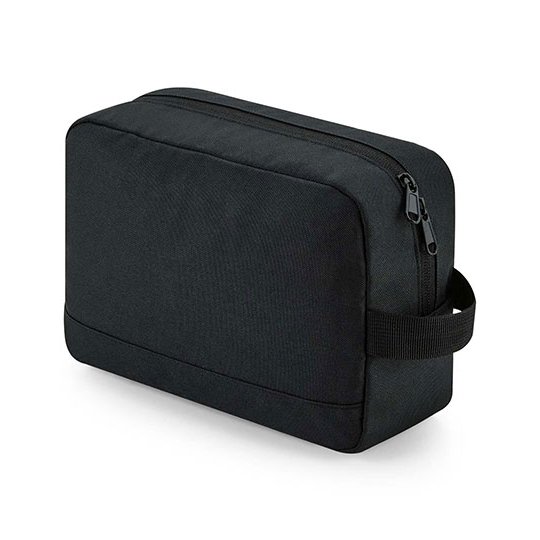 [1000334037] Recycled Essentials Wash Bag [BG277] (Black)