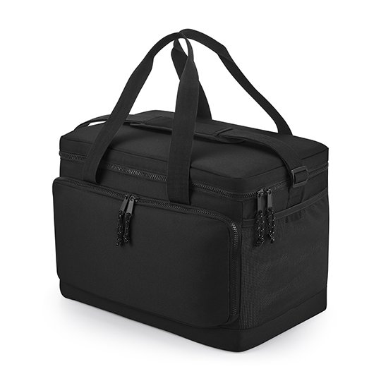 [1000346320] Recycled Large Cooler Shoulder Bag [BG290] (Black)