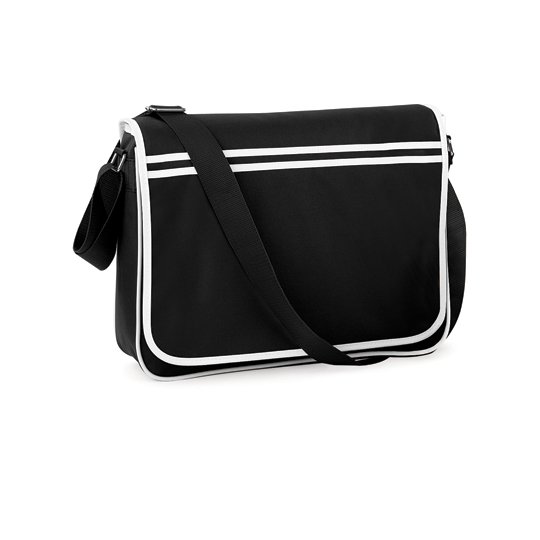 [1000030605] Retro Messenger [BG71] (Black / White)