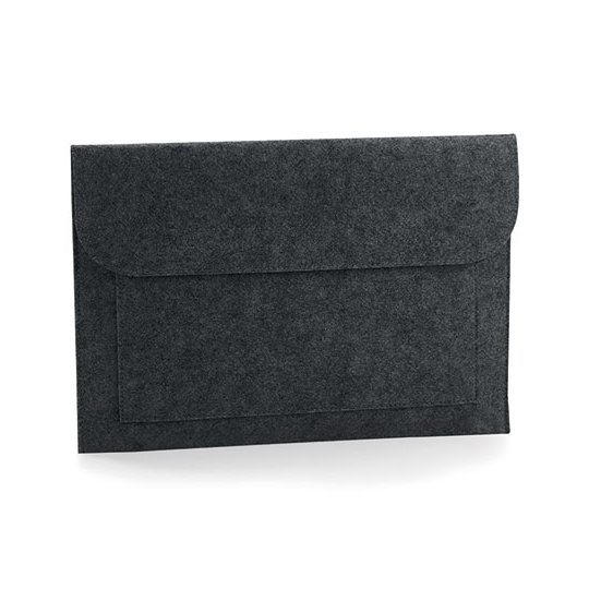 [1000264538] Felt Laptop / Document Slip [BG726] (Charcoal Melange)