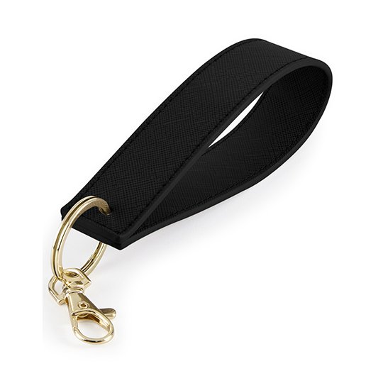 [1000341519] Boutique Wristlet Keyring [BG747] (Black)