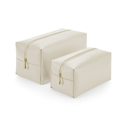 [1000341531] Boutique Toiletry/ Accessory Case [BG749] (M (23 x 11 x 11 cm), Oyster)