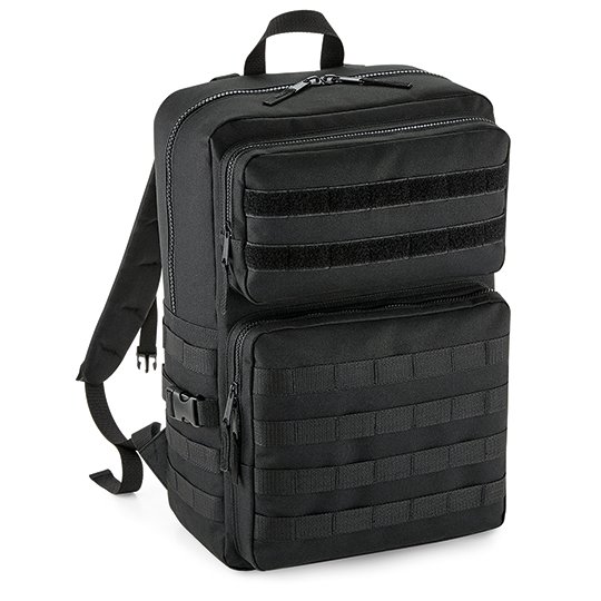 [1000295810] MOLLE Tactical 25L Backpack [BG848] (Black)