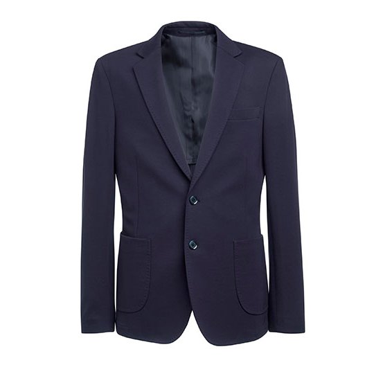 [1000400936] (4374) Men´s Jersey Jacket Rory [BR4374] (36R(46), Navy)