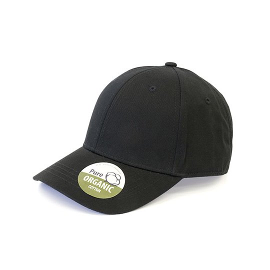 [1000244451] (7017110) Organic Cotton Cap [BW7017] (Black)