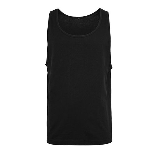 [1000035568] Jersey Big Tank [BY003] (S, Black)