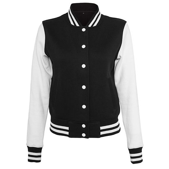 [1000035943] Ladies´ Sweat College Jacket [BY027] (XS)