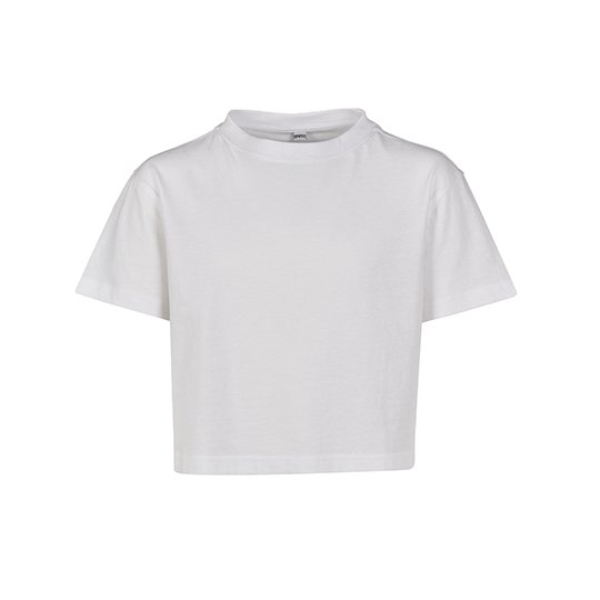 Girls Cropped Jersey Tee [BY114]