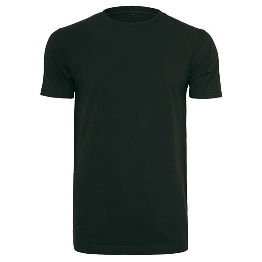 [1000303463] Organic T-Shirt Round Neck [BY136] (S, Black)