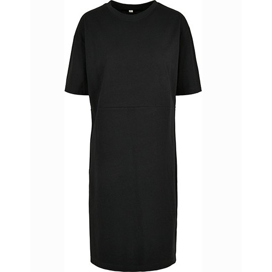 [1000325316] Ladies´ Organic Oversized Slit Tee Dress [BY181] (XS)