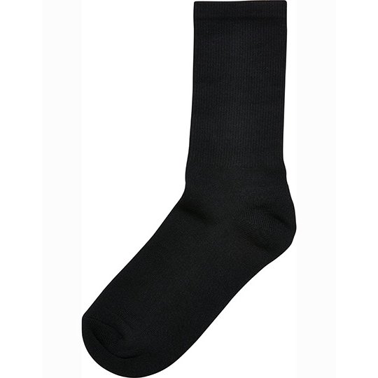 [1000325697] Crew Socks [BY201] (35-38, Black)