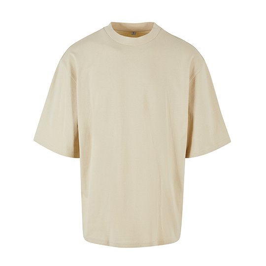 [1000354993] Oversized Sleeve Tee [BY256] (S, Sand)
