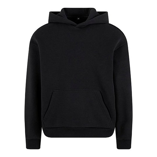 [1000384291] Fluffy Hoody [BY284] (S, Black)