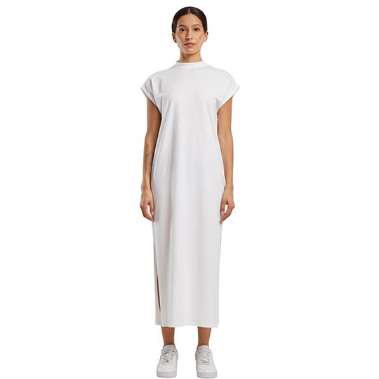 Ladies Long Extended Shoulder Dress