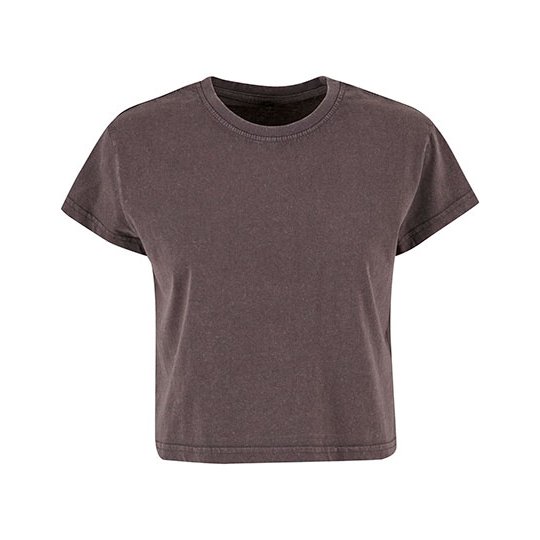 Ladies Vintage Cropped Tee [BY305]