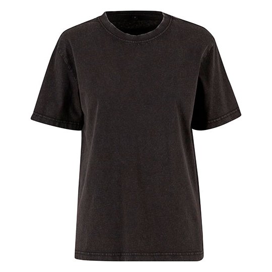 [1000391631] Ladies Vintage Everyday Tee [BY306] (XS, Black)
