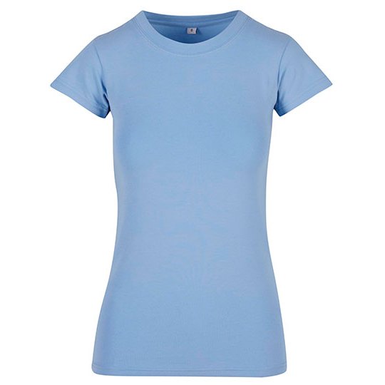 [1000414992] Ladies Basic Stretch Tee [BY384] (XS, Powder Blue)
