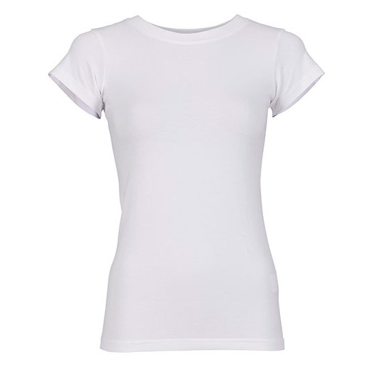 Ladies Basic Stretch Tee [BY384]