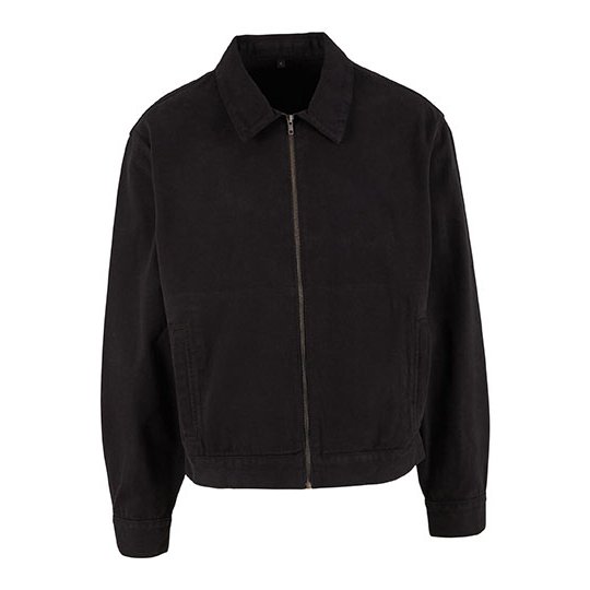 [1000414379] Basic Workwear Jacket [BY428] (S, Black)