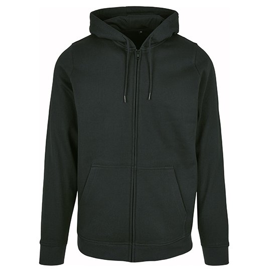 [1000321721] (BB008) Basic Zip Hoody [BYBB008] (XS, Black)