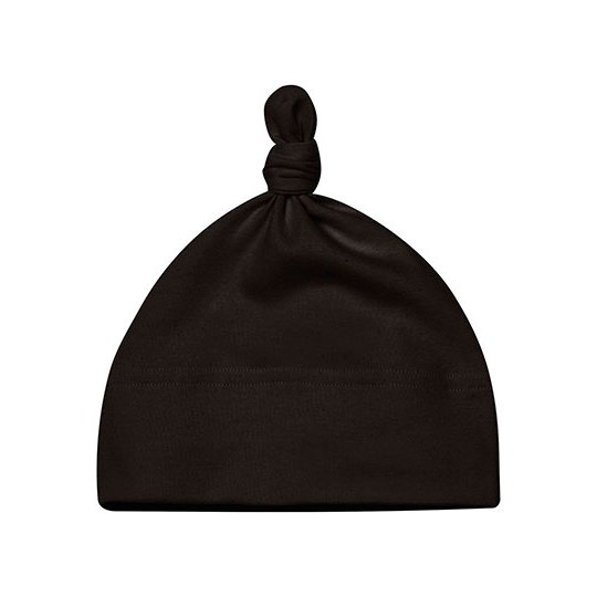 [1000036384] Baby One Knot Hat [BZ15] (Black)