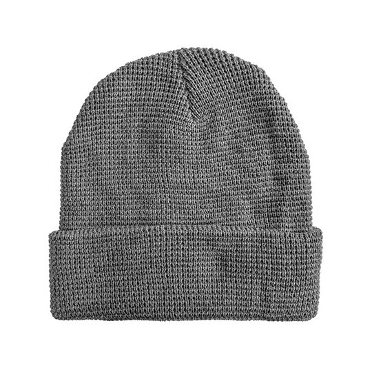 Knitted Beanie Waffle Look