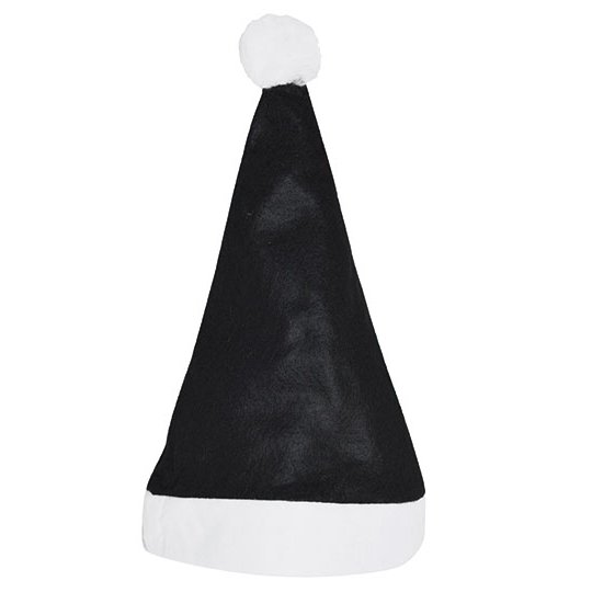 [1000036900] (4001) Christmas Hat [C4001] (Black / White)
