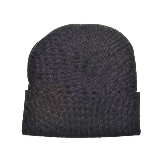 [1000037075] (1450) Knitted Hat [C700] (Black)