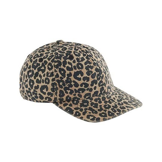 (B110) Leopard Print 6 Panel Cap [CB110]